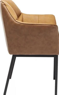 KARE Design Tuolit*Thinktank Tuoli Käsinojilla, Ruskea