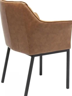 KARE Design Tuolit*Thinktank Tuoli Käsinojilla, Ruskea