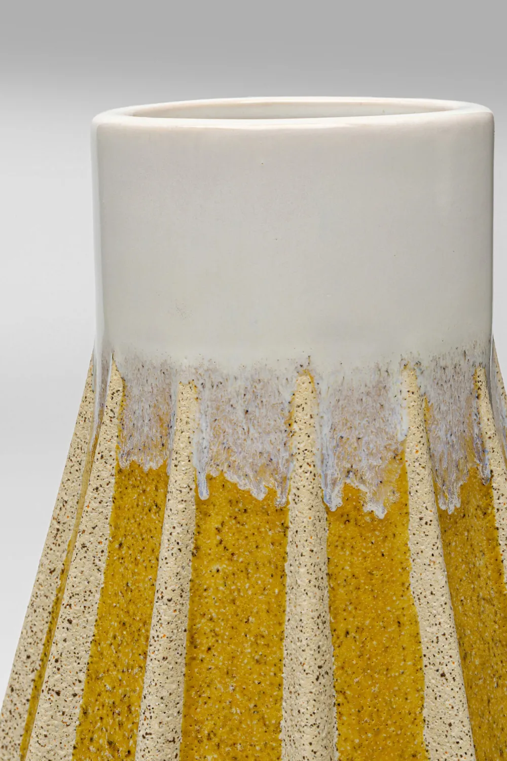 KARE Design Maljakot*Tic Tac Maljakko, Keltainen 39cm