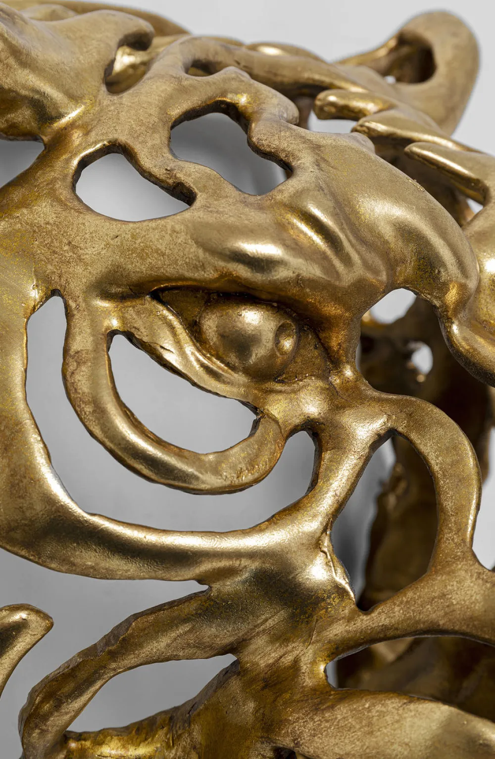 KARE Design Seinäkoristeet*Tiger Tiikeri Seinäkoriste, Kulta