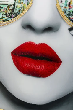 KARE Design Taulut*Times Square View Kehystetty Taulu 120x120cm