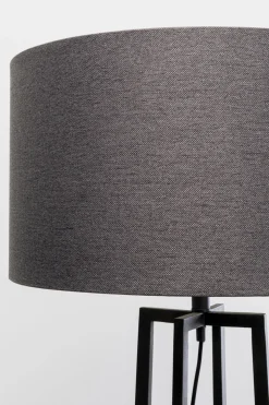 KARE Design Lattiavalaisimet*Timon Lattiavalaisin Musta 160cm