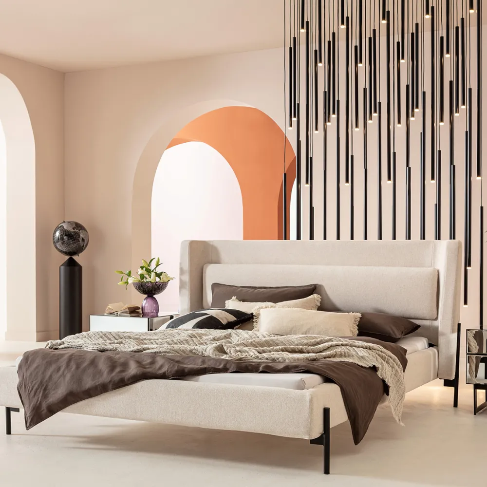 KARE Design Sängyt*Tivoli Ecru Sänky 160x200cm