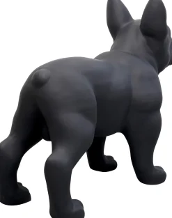 KARE Design Jalalliset Koriste-Esineet*Toto Teen Koira Patsas, Figuuri, Matta Musta 90cm