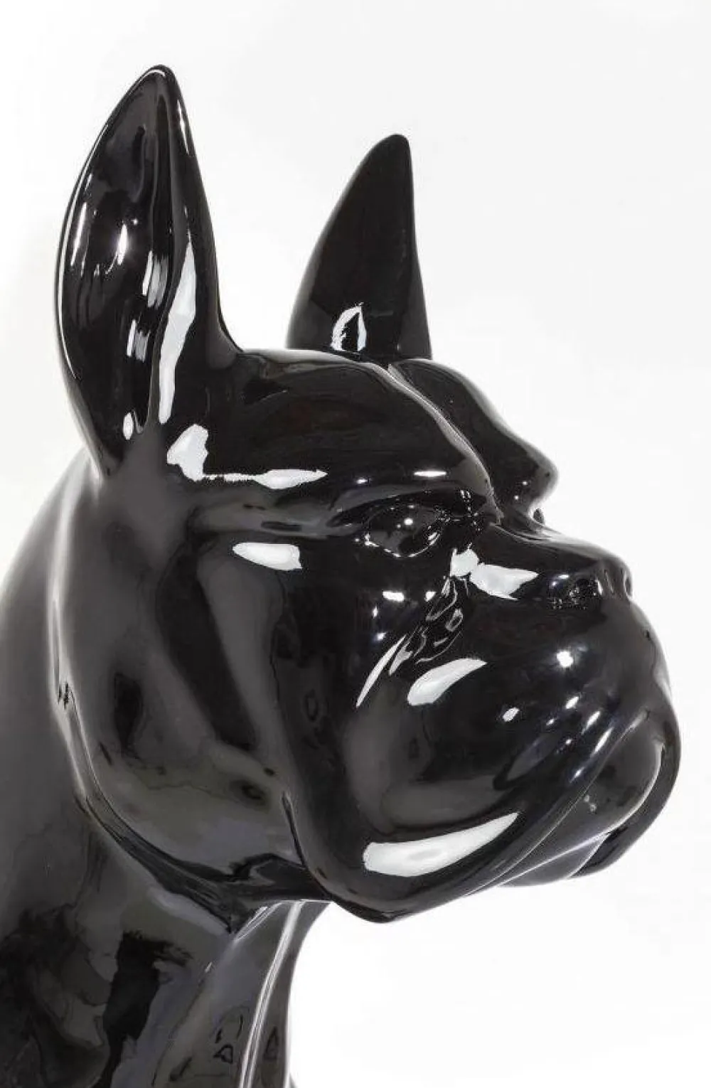 KARE Design Jalalliset Koriste-Esineet*Toto XL Iso Koira Koriste-esine, Patsas, Musta 180cm