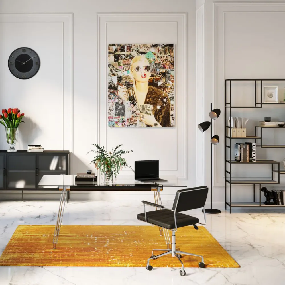 KARE Design Taulut*Trendy Shopper Lasitaulu 120x150cm