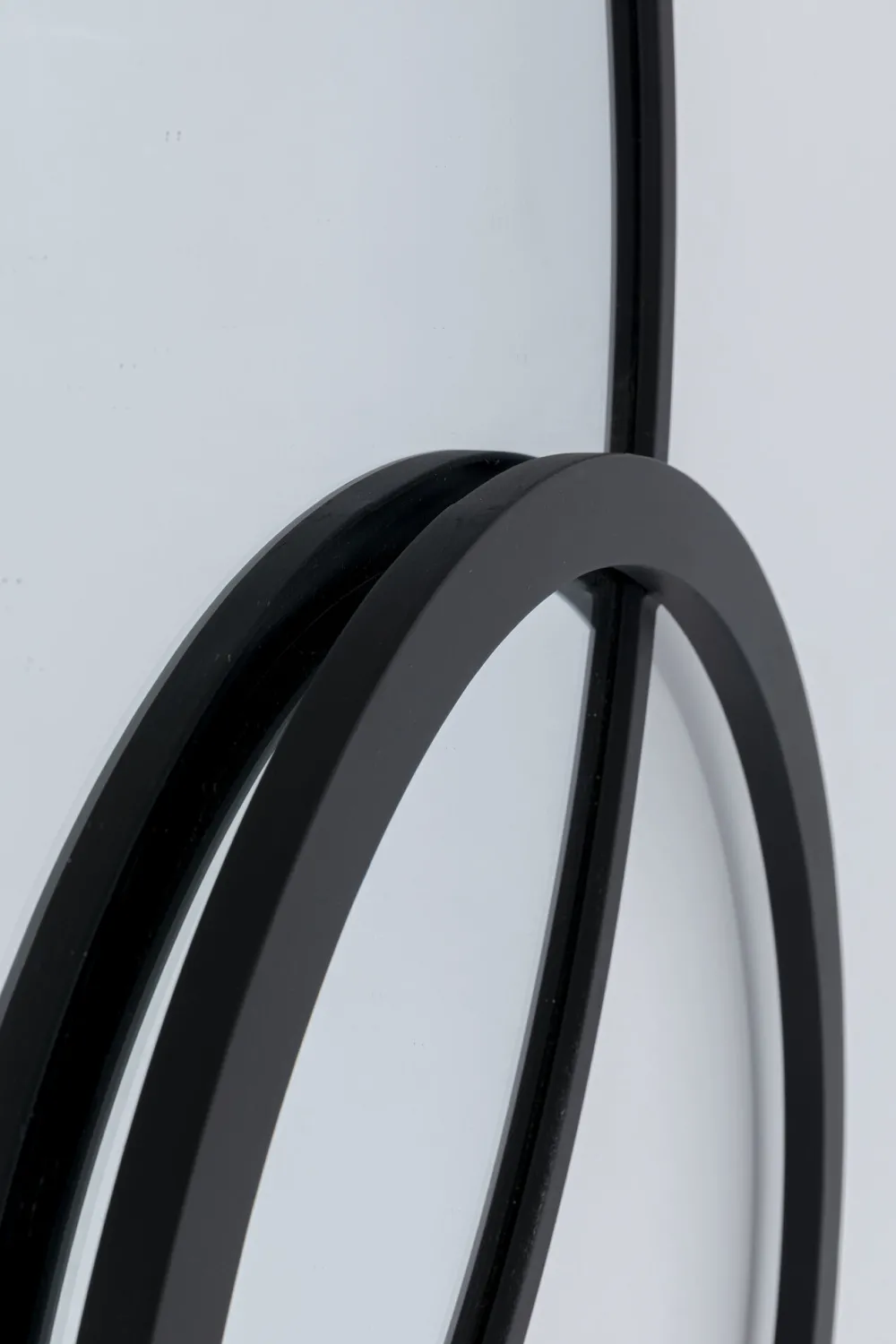 KARE Design Peilit*Triple Circle Seinäpeili, Musta 124x119cm