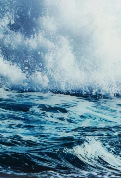 KARE Design Taulut*Triptychon Wave Aallot Lasitaulu (3/osaa)