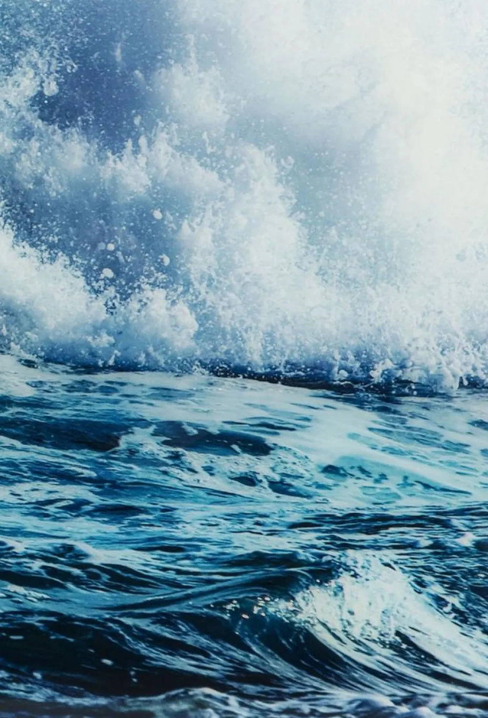 KARE Design Taulut*Triptychon Wave Aallot Lasitaulu (3/osaa)