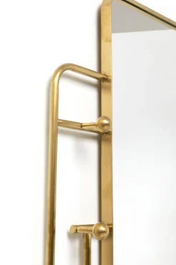 KARE Design Peilit*Tristan Vaatenaulakko Peilillä, Messinki 150x76cm