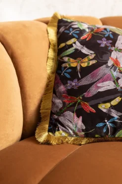 KARE Design Sisustustyynyt|Olohuone*Tropical Garden Fringe Tyyny 45x45cm