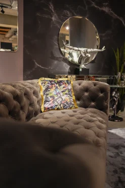 KARE Design Sisustustyynyt|Olohuone*Tropical Garden Fringe Tyyny 45x45cm