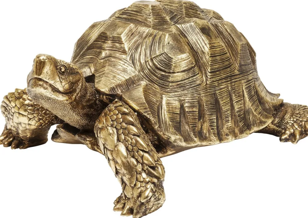 KARE Design Jalalliset Koriste-Esineet*Turtle Gold Big Kilpikonna Koriste-esine