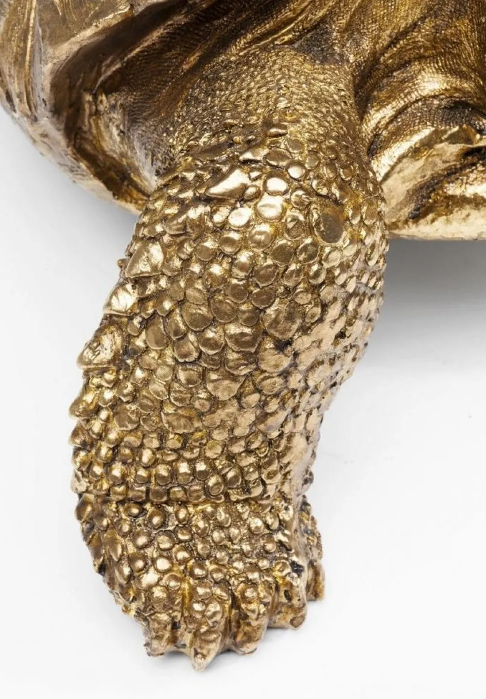 KARE Design Jalalliset Koriste-Esineet*Turtle Gold Medium Kilpikonna, Koriste-esine, Kulta 40cm