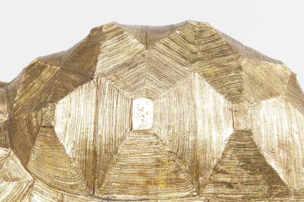 KARE Design Jalalliset Koriste-Esineet*Turtle Gold Medium Kilpikonna, Koriste-esine, Kulta 40cm