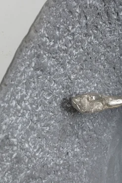 KARE Design Seinäkoristeet*Umano Silver Seinäkoriste Hopea Ø60cm