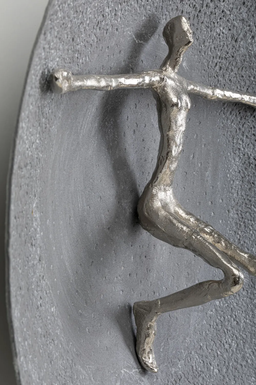 KARE Design Seinäkoristeet*Umano Silver Seinäkoriste Hopea Ø60cm