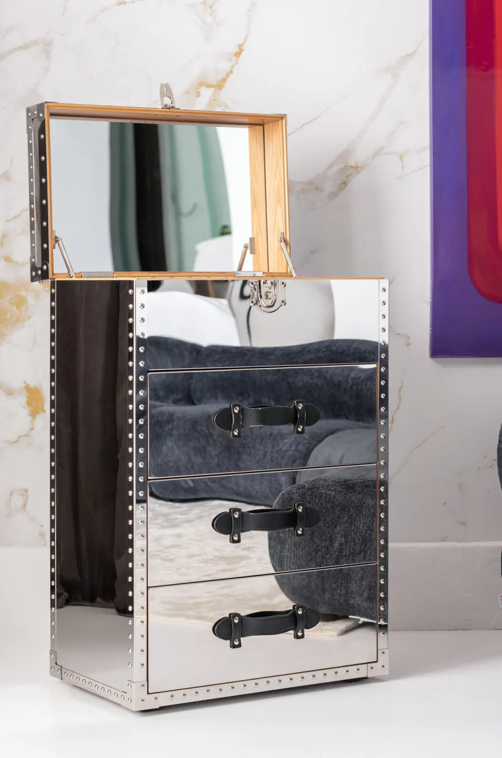 KARE Design Konsolipöydät Ja Sivupöydät*Vegas Make Up Lipasto, Laatikosto 65cm