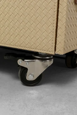 KARE Design Konsolipöydät Ja Sivupöydät*Venezia Meikkipöytä, Pöytä Peilillä Sekä Säilytystilalla, Tuoli, Kermanvärinen