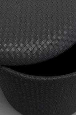 KARE Design Rahit Ja Jakkarat*Venezia Palli, Rahi Säilytyslokerolla, Musta Ø40cm