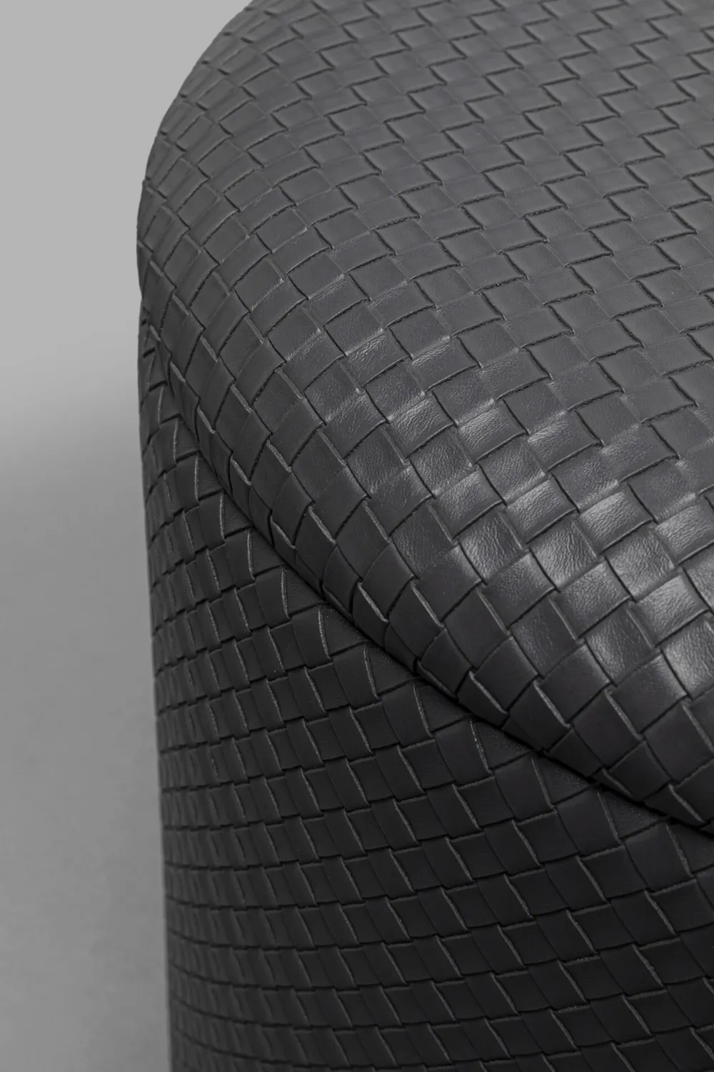 KARE Design Rahit Ja Jakkarat*Venezia Palli, Rahi Säilytyslokerolla, Musta Ø40cm