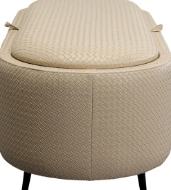 KARE Design Penkit*Venezia Penkki Säilytyslokerolla, Kermanvärinen 100cm