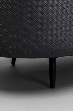 KARE Design Penkit*Venezia Penkki Säilytyslokerolla, Musta 100cm