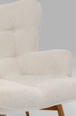 KARE Design Nojatuolit*Vicky Nojatuoli, Kermanvärinen