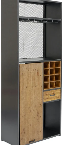 KARE Design Baarit*Vinoteca Baarikaappi Pöytätasolla 80x201cm