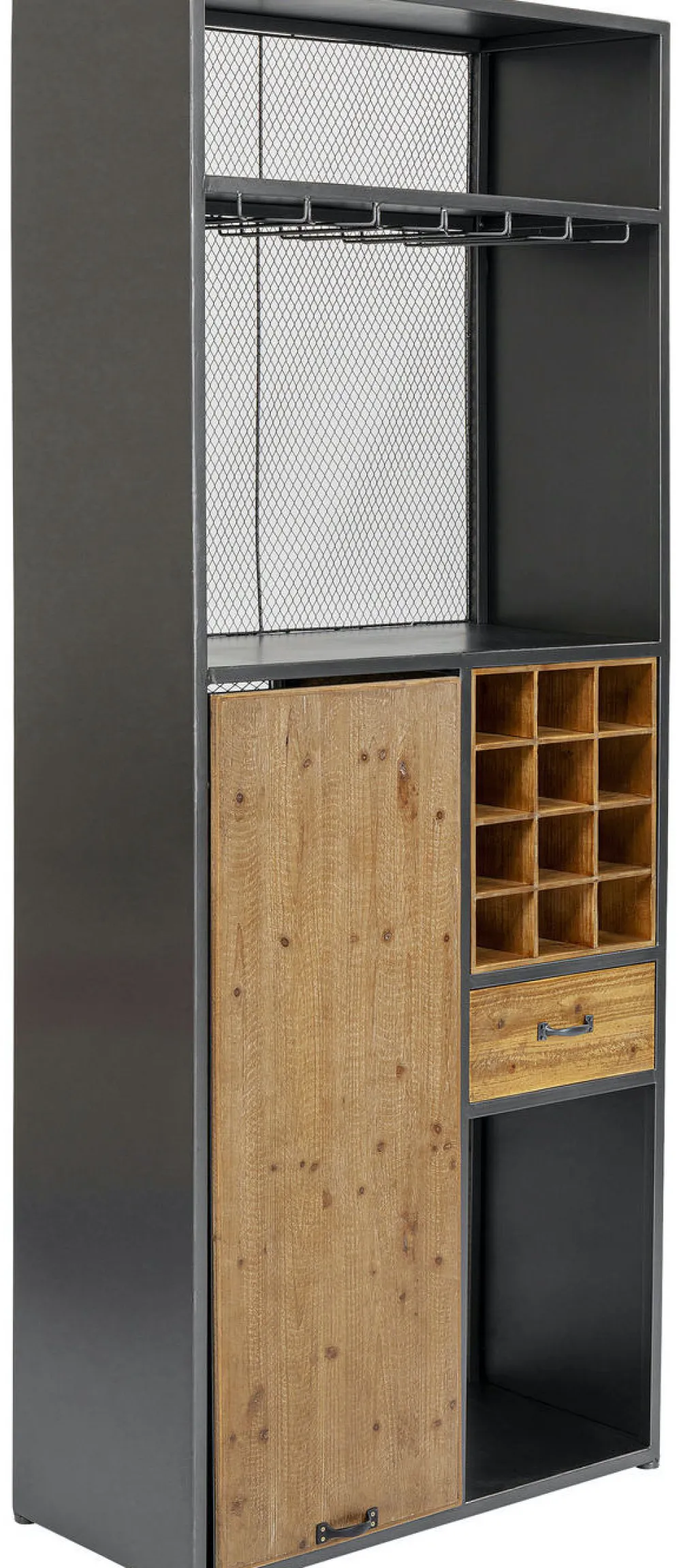 KARE Design Baarit*Vinoteca Baarikaappi Pöytätasolla 80x201cm