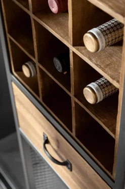 KARE Design Baarit*Vinoteca Baarikaappi Pöytätasolla 80x201cm