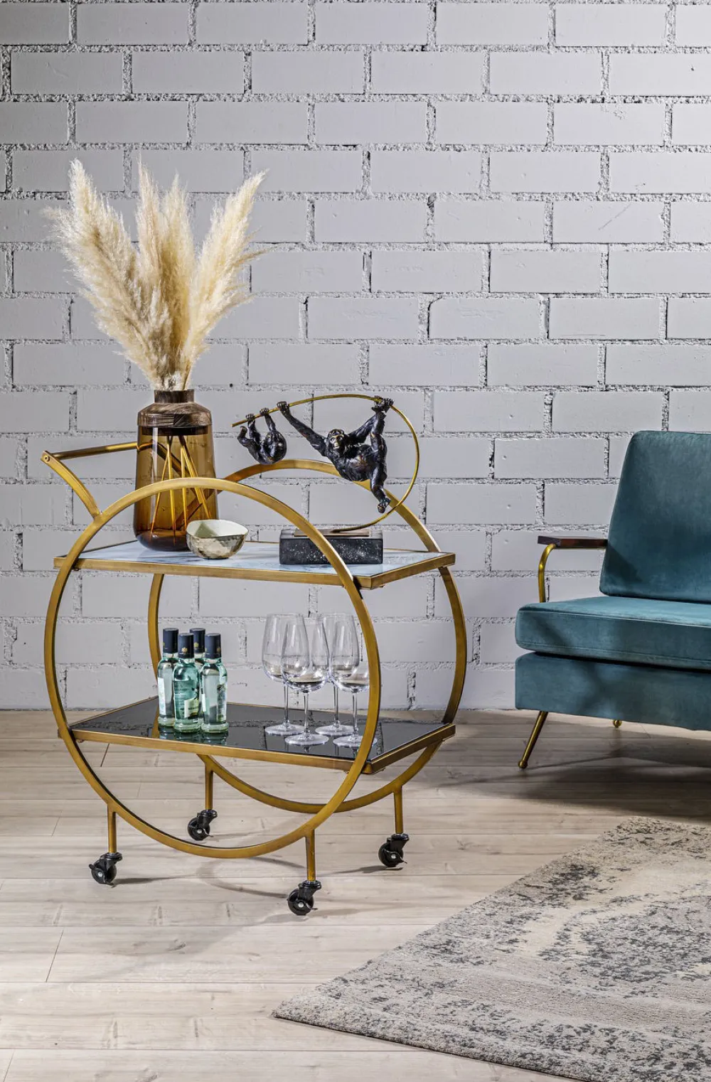 KARE Design Matot*Vintage Grey Matto 80x150cm