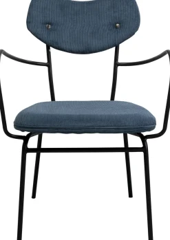 KARE Design Tuolit*Viola Tuoli Käsinojilla Sininen