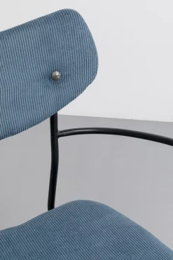 KARE Design Tuolit*Viola Tuoli Käsinojilla Sininen