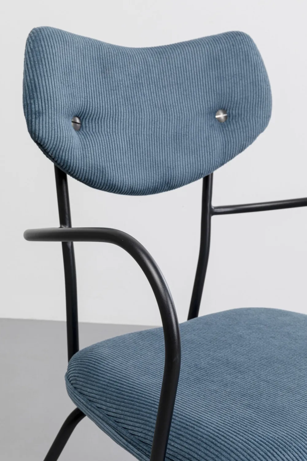 KARE Design Tuolit*Viola Tuoli Käsinojilla Sininen