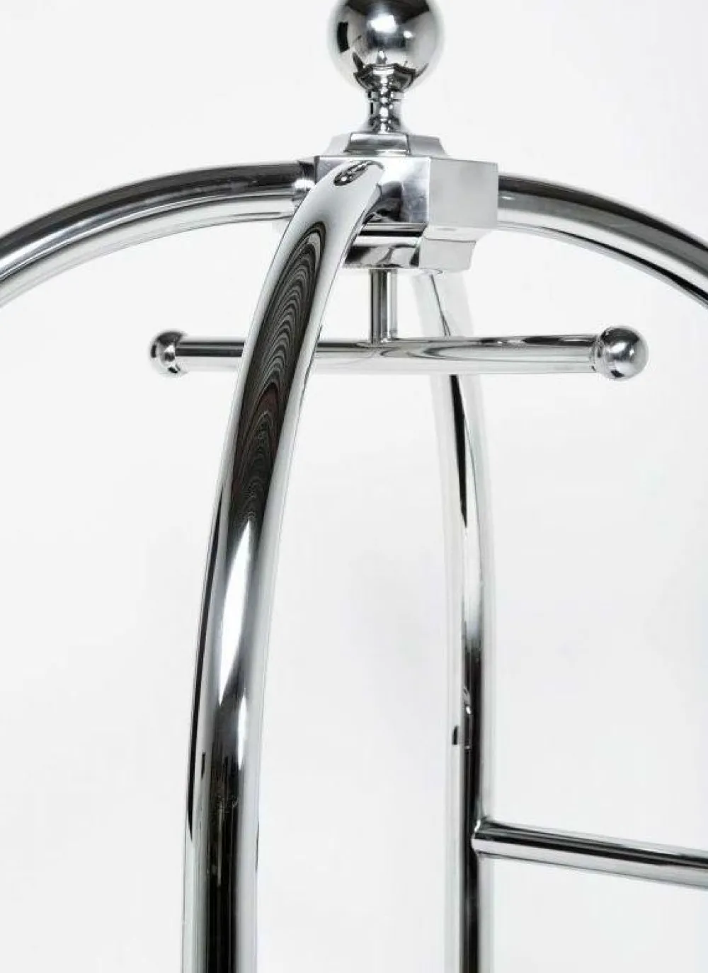 KARE Design Jalalliset Vaatenaulakot*VIP Baggage Trolley Vegas Naulakko, Matkalaukkukärry, Hopea