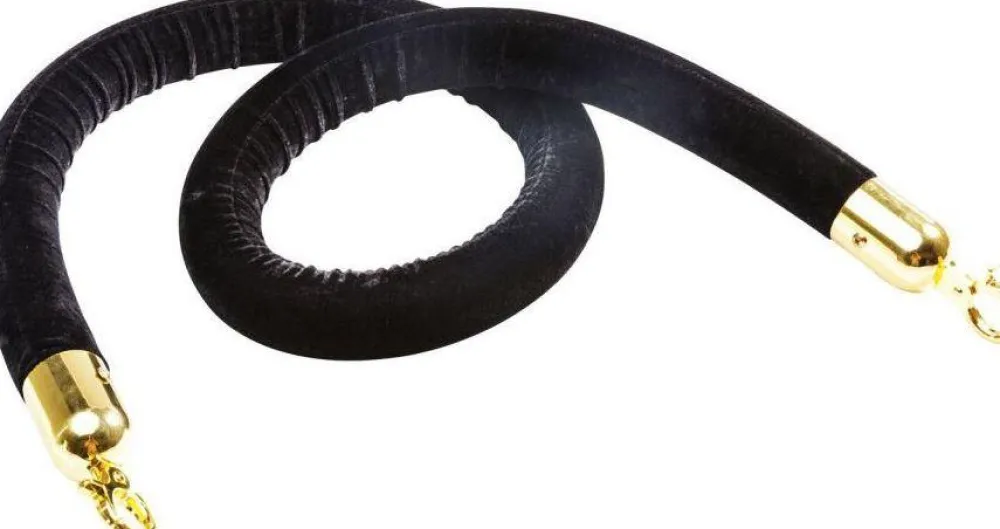 KARE Design Roikkuvat Koriste-Esineet*VIP Cord Vegas Köysi, Musta-kulta