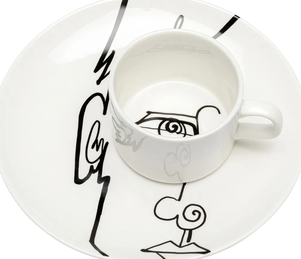 KARE Design Kupit*Viso Uomo Kahvikuppisetti (2/osaa)