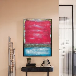 KARE Design Taulut*Vista Canvastaulu Punainen 90x120 Cm