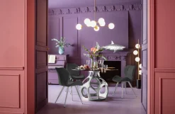 KARE Design Tuolit*Viva Tuoli, Harmaa, Kromi