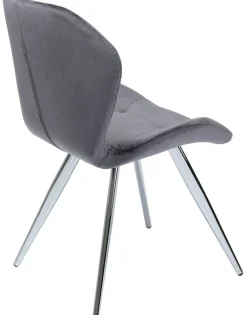 KARE Design Tuolit*Viva Tuoli, Harmaa, Kromi