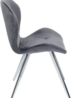 KARE Design Tuolit*Viva Tuoli, Harmaa, Kromi