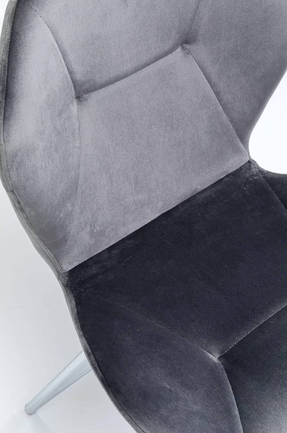 KARE Design Tuolit*Viva Tuoli, Harmaa, Kromi