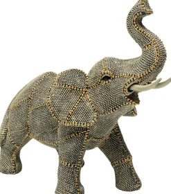 KARE Design Koriste-Esineet*Walking Elephant Pearls Elefantti Koriste-esine 24cm