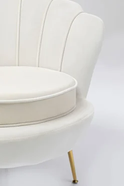 KARE Design Nojatuolit*Water Lily Nojatuoli, Kulta, Beige