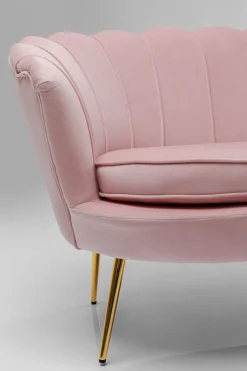 KARE Design Sohvat|Olohuone*Water Lily Sohva 2-istuttava Kulta/roosa