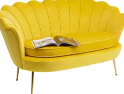 KARE Design Sohvat|Olohuone*Water Lily Sohva 2-istuttava, Kulta, Keltainen