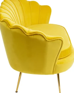 KARE Design Sohvat|Olohuone*Water Lily Sohva 2-istuttava, Kulta, Keltainen