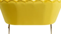 KARE Design Sohvat|Olohuone*Water Lily Sohva 2-istuttava, Kulta, Keltainen