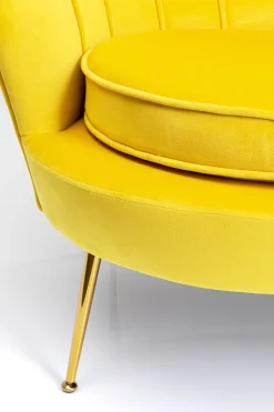 KARE Design Sohvat|Olohuone*Water Lily Sohva 2-istuttava, Kulta, Keltainen